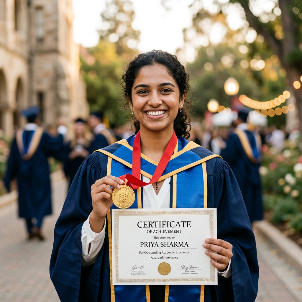 Ananya S., Rank 1 holder of Lalachan's Academy
